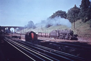 8F 2-8-0 auf Güterzug Duplikat Dia BRMR88 - Bild 1 von 1