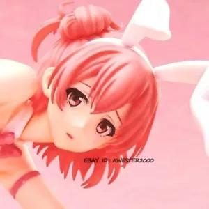 Comedia romántica FREEing My Teen Yui Yuigahama Pink Bunny Ver. Figura a granel sin caja - Imagen 1 de 4
