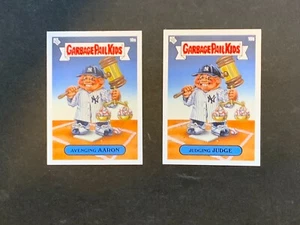 2023 Topps GPK x MLB Series Aaron Judge New York Yankees Lot #10a #10b - Picture 1 of 2