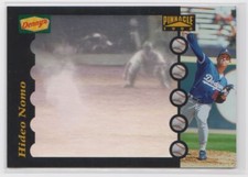 Hideo Nomo 1996 Pinnacle Denny's Mirror #10 Dodgers