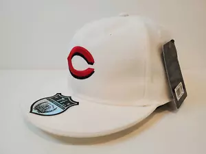 KB Ethos Fitted Hat Cap Cincinnati Reds 7 3/4 White Red Logo NEW NWT NICE!! - Picture 1 of 8