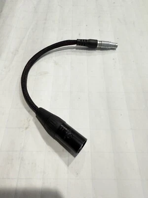 4-Pin XLR to 4-Pin LEMO Power Cable for RED EPIC/SCARLET - 12 inches - Image 1 of 2