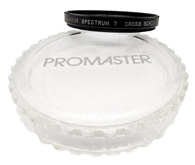 Promaster Spectrum 49mm Glass Lens Filter Cross Screen 4pt Star Effect & Case - Image 1 of 4