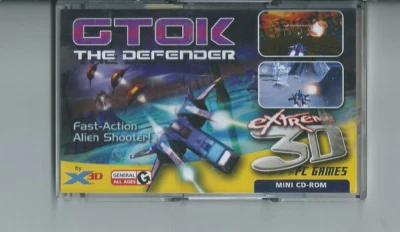 🔥 GTOK The Defender Mini CD-ROM Extreme 3D PC Games by X3D (Mini PC CD-ROM) 🎮 - Image 1 of 3