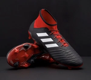 Herren Adidas Predator 18.2 Pro FG fester Untergrund 3G Fußballschuhe Größe 9 UK £130 - Bild 1 von 11