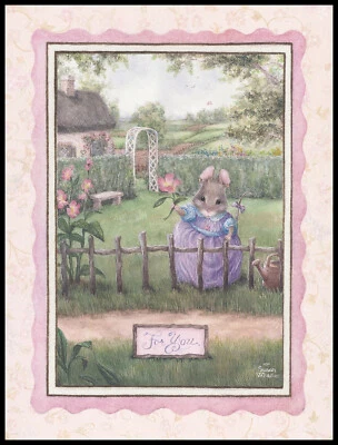 Greeting Card - Mouse - Susan Wheeler - Thank You - 0239 - Image 1 of 2