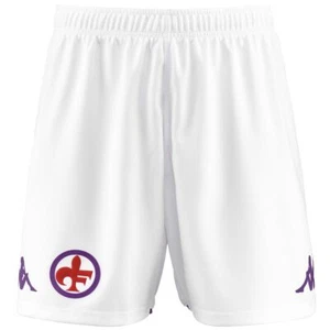 PANTALONCINO BIANCO ACF FIORENTINA KAPPA 2021/22 - Foto 1 di 3