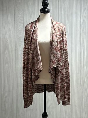 Кардиган вязаный Skies Are Blue Darcey драпированный открытый передний многоцветный размер XL - Изображение 1 из 4