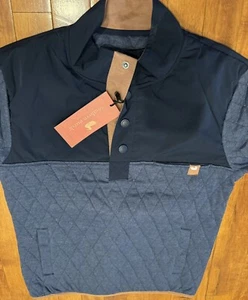 Maglione trapuntato Southern Marsh youth bighorn nuovo con etichetta lavato Navy-youth medium - Foto 1 di 2