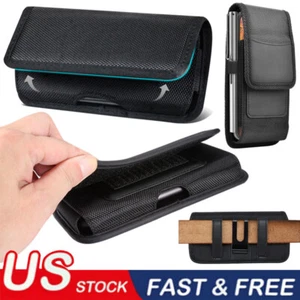 For Samsung Note20 Ultra Note10+ S10 S9 S8 Case Belt Clip Holster Carrying Pouch - Picture 1 of 26