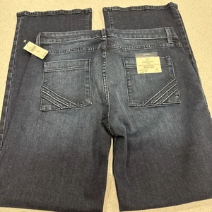 Nuevos Jeans FIDELITY Mujer Magnolia Retro Pierna Ancha Talla 32 De Anthropologie - Imagen 1 de 6