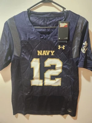 JUVENTUD GRANDE -- Academia Naval Marina Guardiamarinas Under Armour Camiseta de Fútbol Nueva con Etiquetas Foto 1 de 4