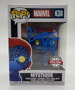 Funko Pop! Marvel X-Men Special Edition Mystique #638 Signed by Rebecca Romijn - Picture 1 of 10
