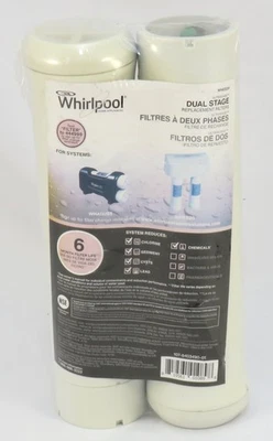 Whirlpool WHEEDF Replacement Filter Set for Dual Stage Ultra Ease Water Filter - Image 1 of 3