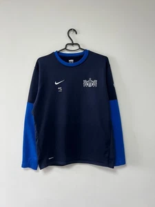 Fc Zurich 2009/2010 Player Issues Football Sweatshirt Nike Swiss Blue Mens sz L - Picture 1 of 17