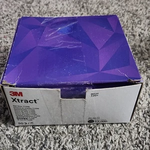 120er Körnung 3M™ 710W Xtract Net Schleifscheiben Cubitron II 50er-Packung NEU  - Bild 1 von 6