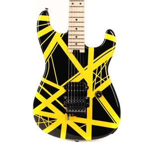 EVH Striped Series schwarz mit gelben Streifen 2024 - Bild 1 von 10
