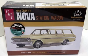 AMT Craftsman Plus 1963 Chevy II Nova Station Wagon Kit Sealed - Picture 1 of 1
