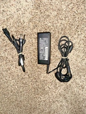 OEM HP 90W 19.5V Laptop AC Adapter Charger Barrel Tip  -  PPP012D-S, 677777-003 - Image 1 of 3