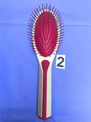 Винтажная щетка для распутывания волос 90-х GOODY, белая/розовая, бывший дисплей 21 см новая - Изображение 1 из 4