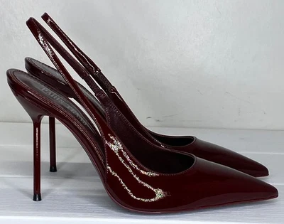 Paris Texas Mujer Lidia Tacones Cordones Talla 5 Charol Stiletto Sin Cordones Foto 1 de 4