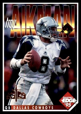 1995 Coll. Edge Excalibur Dragon Slayers Bronze Sword and Stone Troy Aikman  - Image 1 of 2