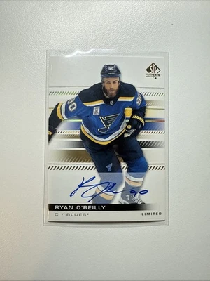 RYAN O'REILLY 2019-20  SP AUTHENTIC GOLD LIMITED AUTO - Image 1 of 2