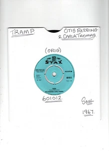 OTIS REDDING & CARLA THOMAS - TRAMP / OOH CARLA, ECT. UK ORIG 1967 SOUL 7". VG+ - Picture 1 of 2
