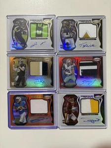 2021 Panini Certified -Freshman Fabric RPA Lot (6 Cards) - Picture 1 of 2