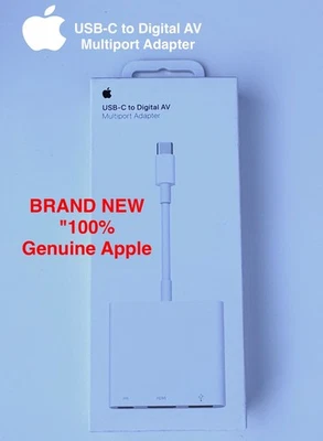 🇺🇸 Apple, USB-C to Digital AV Multiport Adapter, Apple HDMI, USB, USB‑C, NEW - Image 1 of 4