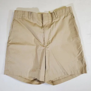 Arnold Palmer Beige Talon Zipper VTG - Tag 32 (Actual 31x6) Chino Shorts Pants - Picture 1 of 15
