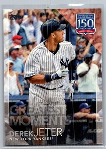2019 Topps #150-26 Derek Jeter 150 años de béisbol profesional - Imagen 1 de 2