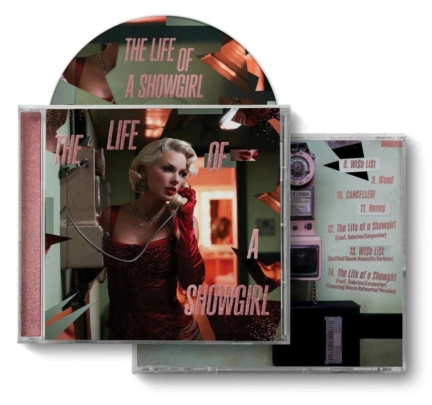 The Life Of A Showgirl Taylor Swift - (Dressing Room Rehearsal Version) CD | OVP - Bild 1 von 1