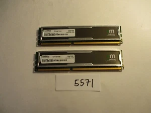 Mushkin Silverline 2x2Gb=4Gb PC3-10666 1333Mhz DDR3 Desktop Memory RAM (5571) - Picture 1 of 2