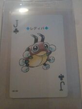 165 Ledyba Pokémon Poker Playing Card 1999 Japan Lugia Silver Ho Oh Gold