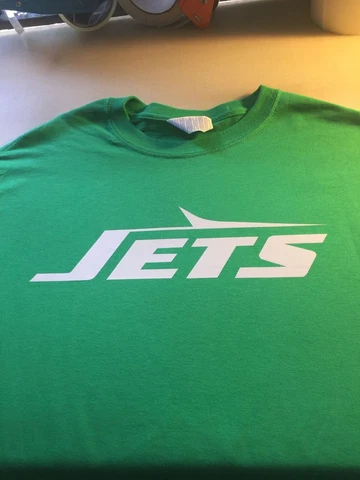 t-shirt NEW YORK JETS NYJ 3XL-Med several colors Grey black white pink green Cover
