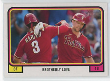 2022 Topps Heritage High Number Combo Cards Bryce Harper Rhys Hoskins #CC-4