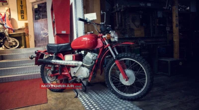 Moto Guzzi Stornello Scrambler Oldtimer Motorrad 1976 - Bild 1 von 4