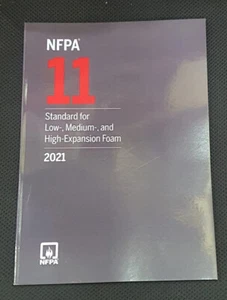 NFPA 11 Standard for Low Medium and High Expansion Foam 2021 USA STOCK - Picture 1 of 5