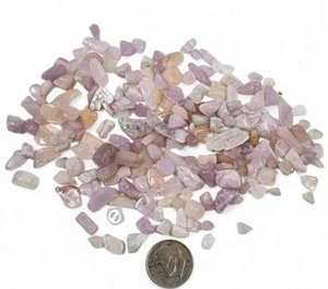 Kunzit Kristall rosa Trommelchips Pakistan 52,7 Gramm - Bild 1 von 1
