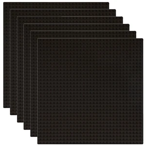 Minizfigs Classic Baseplate Compatible w/ Major Brands | 10" x 10" | 6 PCS 32x32 - Picture 1 of 44
