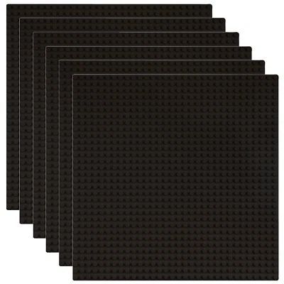 Minizfigs Classic Baseplate Compatible w/ Major Brands | 10" x 10" | 6 PCS 32x32 - Image 1 of 4