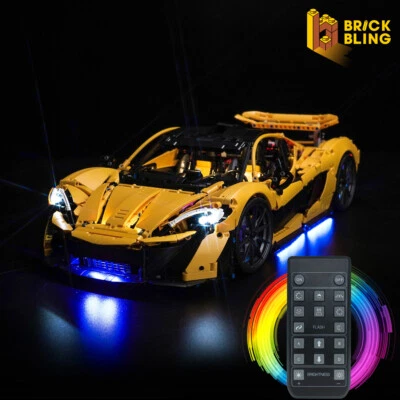 BrickBling LED Licht Kit für LEGO Technic™ McLaren P1™ 42172 DIY (Remote)