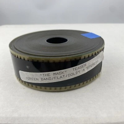 THE MASK ORIGINAL NSS 35MM MOVIE TRAILER US THEATRICAL 1994 JIM CARREY - Image 1 of 2