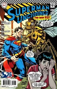 COMIC BOOK - "SUPERMAN UNCHAINED" #2 COVER G ANNIVERSARY VARIANT w/BAG & BD - NM - Picture 1 of 1