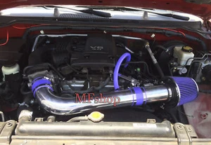 Blue For 2005-2019 Nissan Frontier Xterra 4.0L V6 Air Intake Kit + Filter - Foto 1 di 2