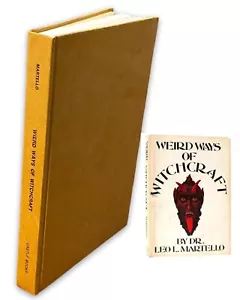WEIRD WAYS OF WITCHCRAFT 1972 1st Edition 1st Printing HC,DJ.Leo L Martello - Picture 1 of 11