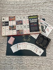 Vintage Kling Windproof Magnetic Steel Playing Cards and Board