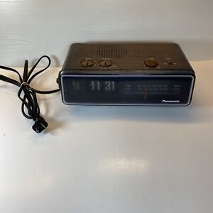 Panasonic RC-6035  Vintage Flip Clock Radio   TESTED