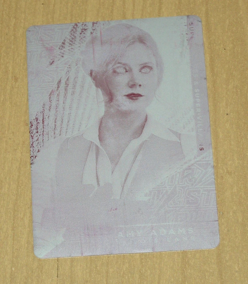 2019 Cryptozoic DC CZX print plate magenta Amy Adams STR PWR 1/1 - Image 1 of 1